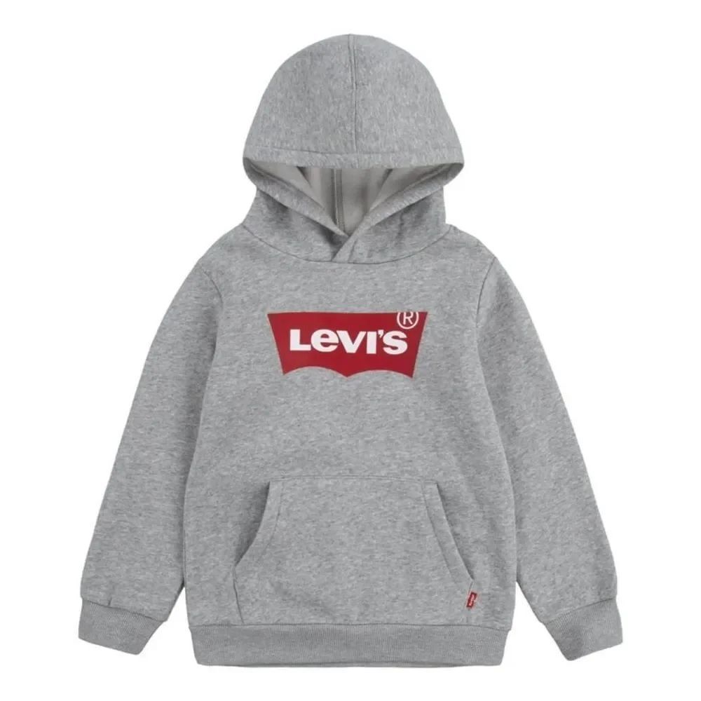 Levi's Boys' Grey Levi's Graphic Pullover Hoodie Sweater Size Medium 10/12 YRS